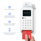 Terminal de paiement pour carte de crédit et carte EC Sumup 3G+ avec Imprimante 3G