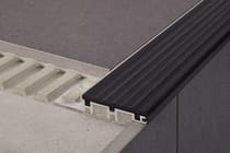 Profilé carrelage sol nez de marche aluminium/PVC TREP-S