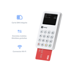 Terminal de paiement pour carte de crédit et carte EC Sumup 3G+
