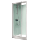 Cabine de douche carrée porte pivotante KINEPRIME GLASS C NICHE