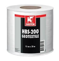 Toile élastique géotextile pour caoutchouc liquide d'étanchéité HBS200 - 150 mm x 20 m
