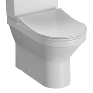 Cuvette WC à poser sortie horizontale PURCOMPACT (Abattant et réservoir non inclus)