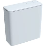 Réservoir WC attenant double commande bouton poussoir AP128 - 4/9 L