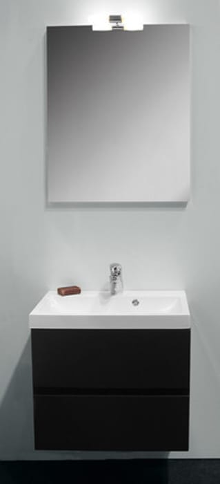 Meuble de salle de bain complet à suspendre ROXANNE (colonne non inclus)