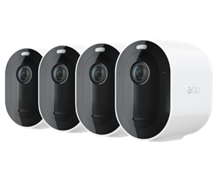 Caméra de surveillance extérieure sans-fil connectée PRO 4