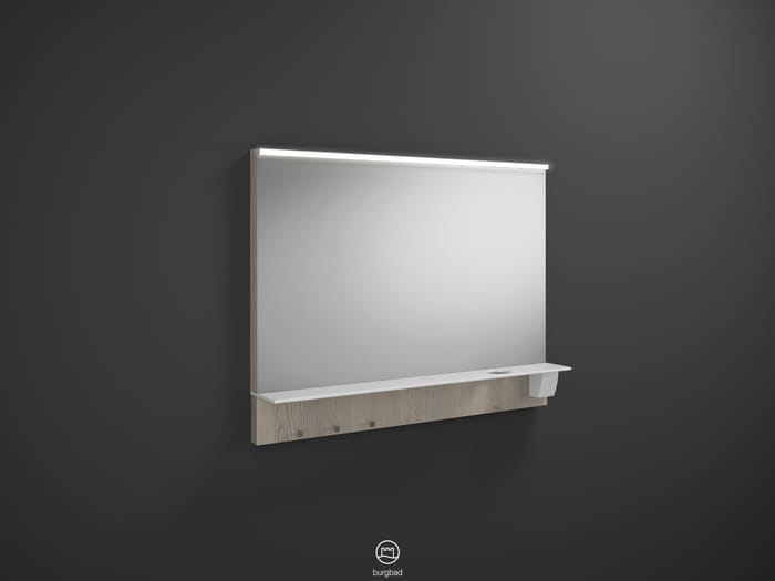 Miroir de toilette rectangulaire EQIO SMART