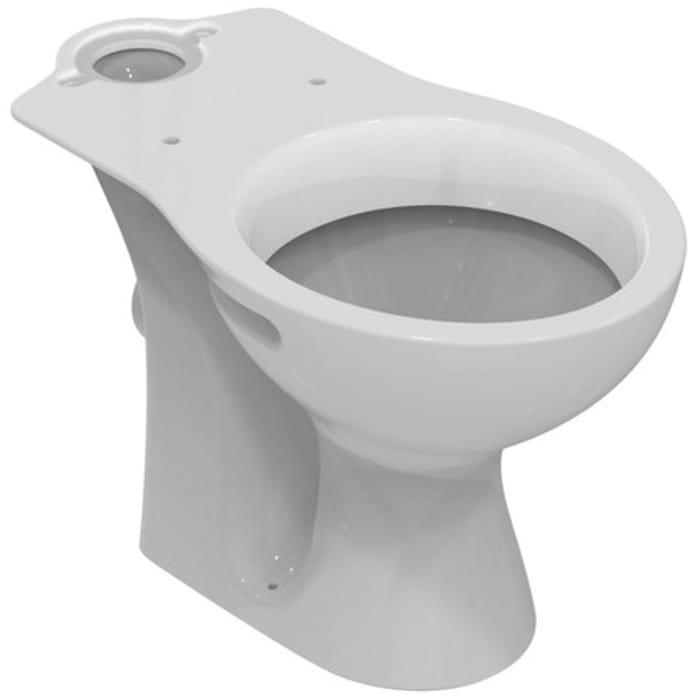 Cuvette WC à poser SIMPLICITY (Abattant et réservoir non inclus)