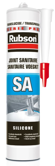 Mastic silicone sanitaire SA - Cartouche de 300ml